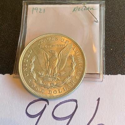 1921 Morgan Silver Dollar