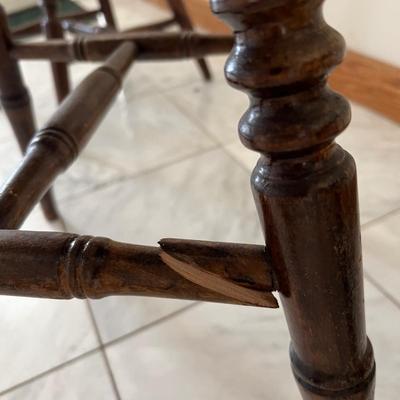 Trio of Spindle Back Chairs (P-RG)