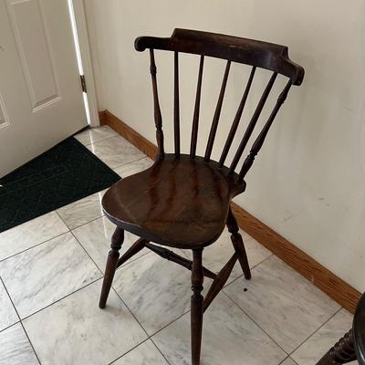 Trio of Spindle Back Chairs (P-RG)