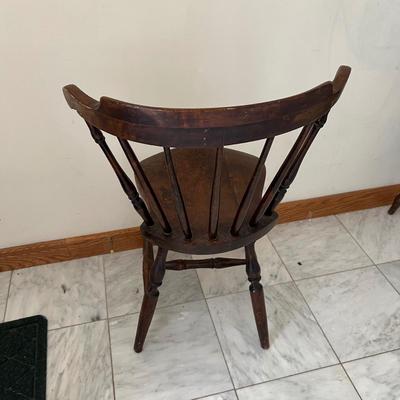Trio of Spindle Back Chairs (P-RG)