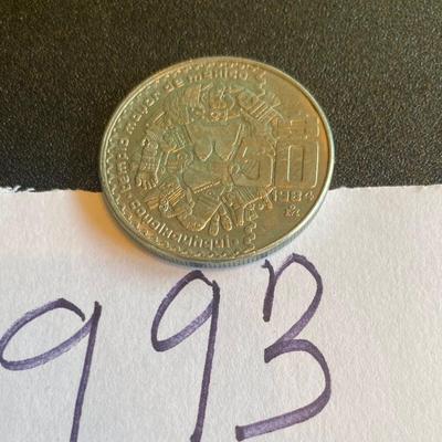 Mexico 1984 50 Peso Coin