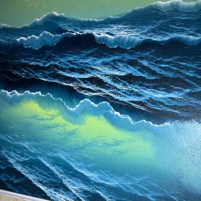 Signed Original Acrylic on Canvas Painting (P-RG)