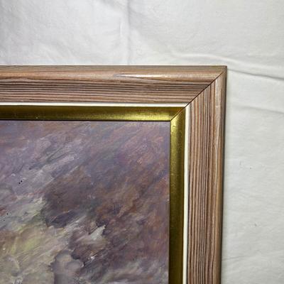 Anna Maria Harbor Scene & Sand Dune Paintings (P-RG)