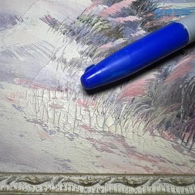 Anna Maria Harbor Scene & Sand Dune Paintings (P-RG)