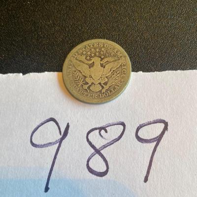 1914 Silver Barber Quarter