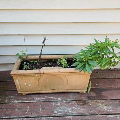 Two Outdoor Large Planters w/Speakers (Y-JS)