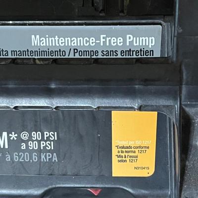 PORTER CABLE ~ 150 PSI Air Compressor With NAPA Hose