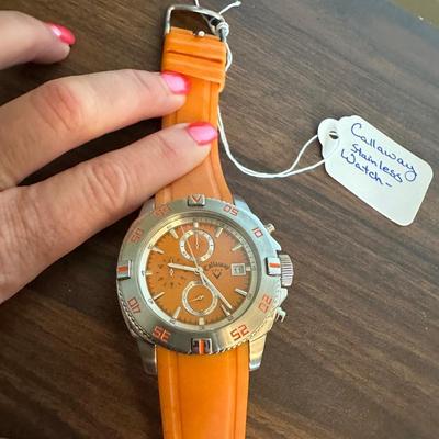 Callaway stainless watch