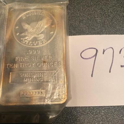 Sunshine Silver Ten Troy Ounces