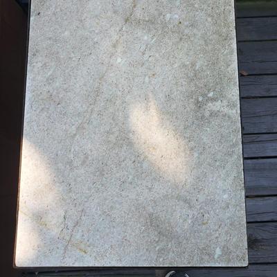 Metal and Marble Table (KD-KD)