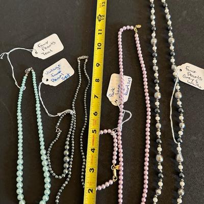 Faux Pearls - One Park Lane