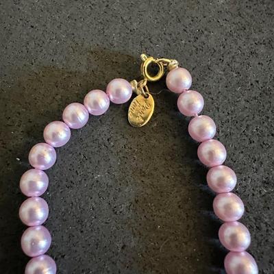 Faux Pearls - One Park Lane