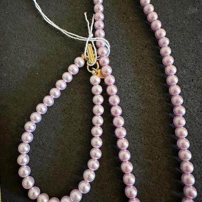 Faux Pearls - One Park Lane
