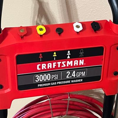 CRAFTSMAN ~ 3000 PSI Premium Gas Pressure Washer