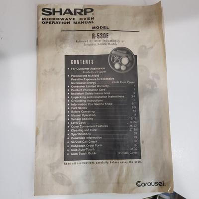 Sharp Carousel Microwave (K-KD)