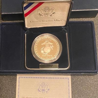 230 Anniversary Marine Coin
