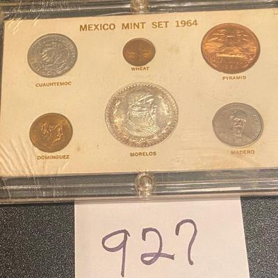 1967 Mexico Mint Set