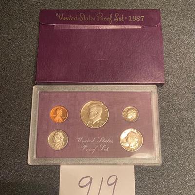 1987 US proof Set