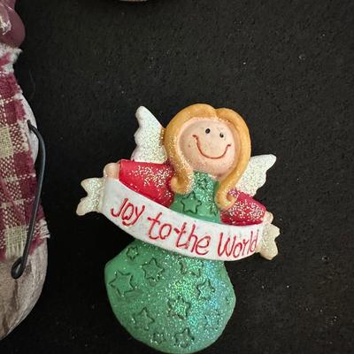 Vintage holiday brooches/pins