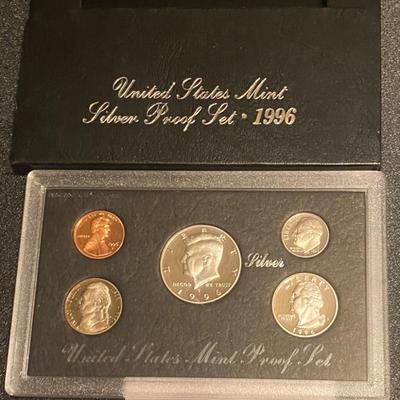 1996 Silver Proof Set