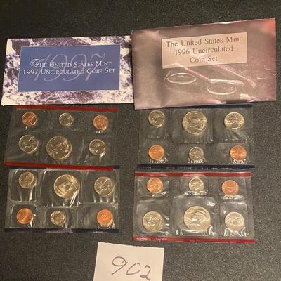 1996-97 Uncirculated Coin Sets