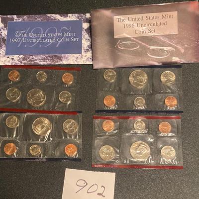 1996-97 Uncirculated Coin Sets