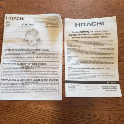 Hitachi Battery Operated Tools and More (FE-KD)