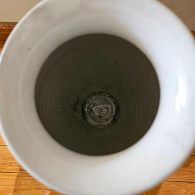 Tall Ceramic Engraved Vase (LR-JS)
