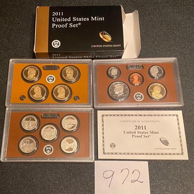2011 US Mint Proof Set