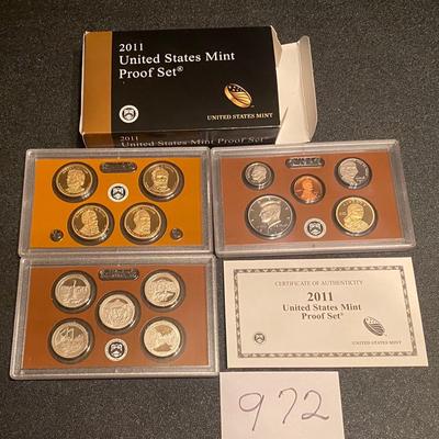 2011 US Mint Proof Set