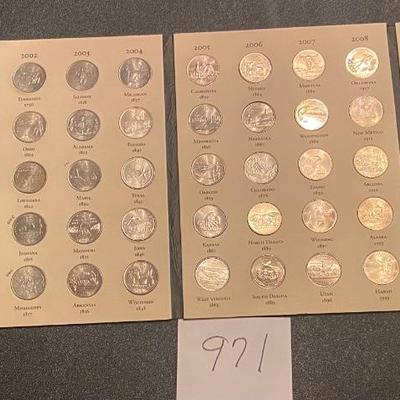 Full Set 50 State Commemorative Quarters