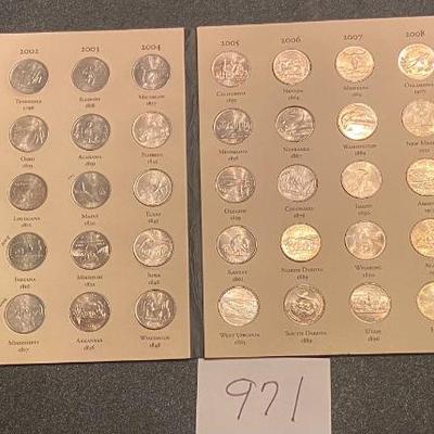 Full Set 50 State Commemorative Quarters