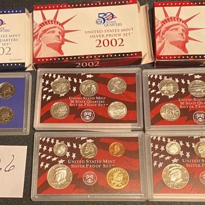 2002 USMint Proof Sets