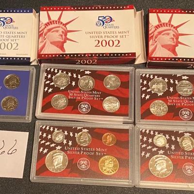 2002 USMint Proof Sets