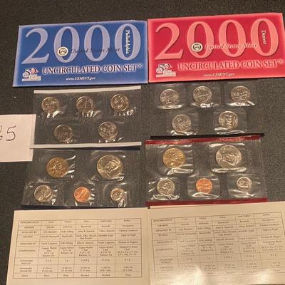 2000 USMint Proof Sets