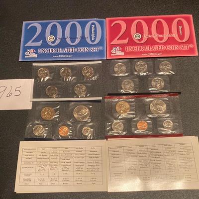 2000 USMint Proof Sets