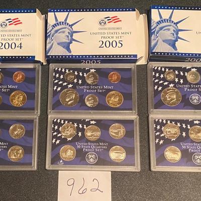 2004-2006 US Proof Sets