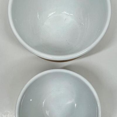 Ceramic Pottery Mixing Bowls 2 bowls Made in Italy