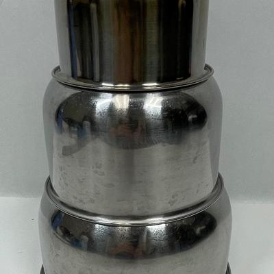 Metal Mixing Bowl Stacking 3 pc set