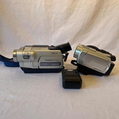 Two Sony Handycams (GB-MG)