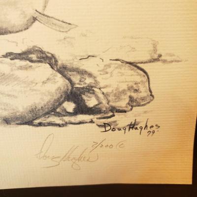 Douglas Hughes Signed Art (FE-KD)