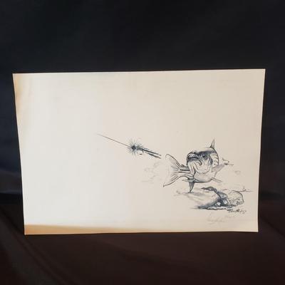 Douglas Hughes Signed Art (FE-KD)