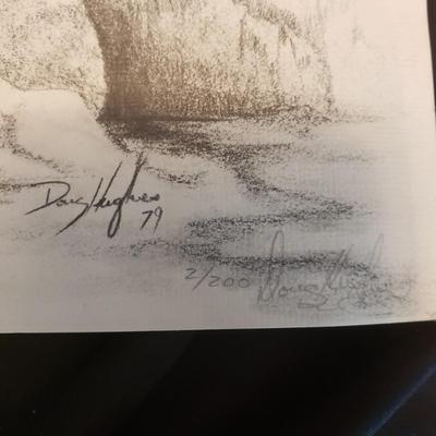 Douglas Hughes Signed Art (FE-KD)