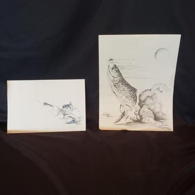 Douglas Hughes Signed Art (FE-KD)