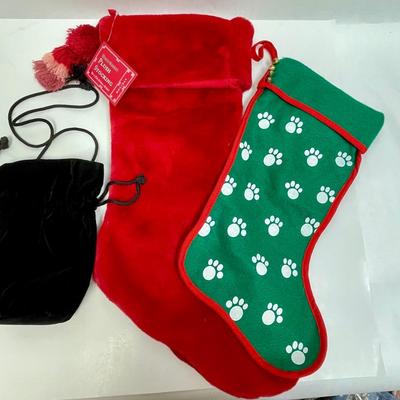 Christmas Holiday Stockings Lot