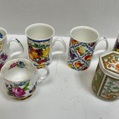 Porcelain Coffee Cup Mug Lot