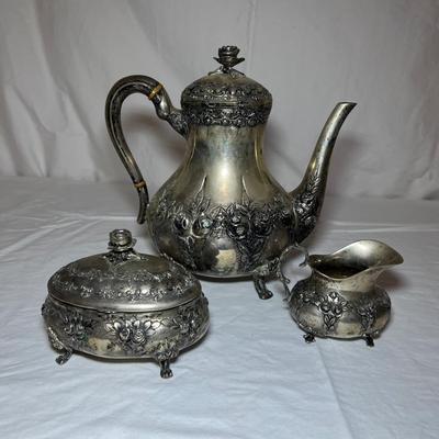 Swedish Silver Coffee/Tea Set (GB-RG)