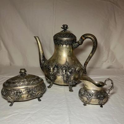 Swedish Silver Coffee/Tea Set (GB-RG)