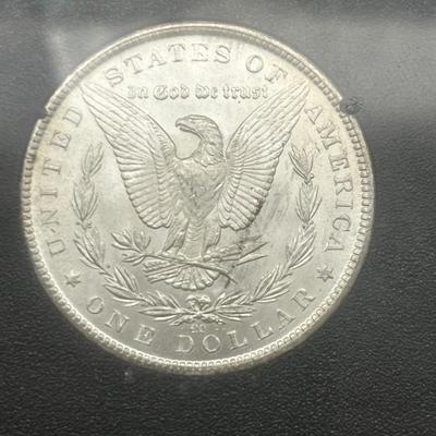 1884-CC $1 GSA Morgan Silver Dollars Graded NGC MS63