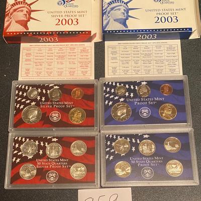 2003 US Mint Proof Sets